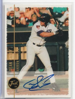 Sean Casey Aeros Auto 1999 Just Memorabilia 122920ATCD