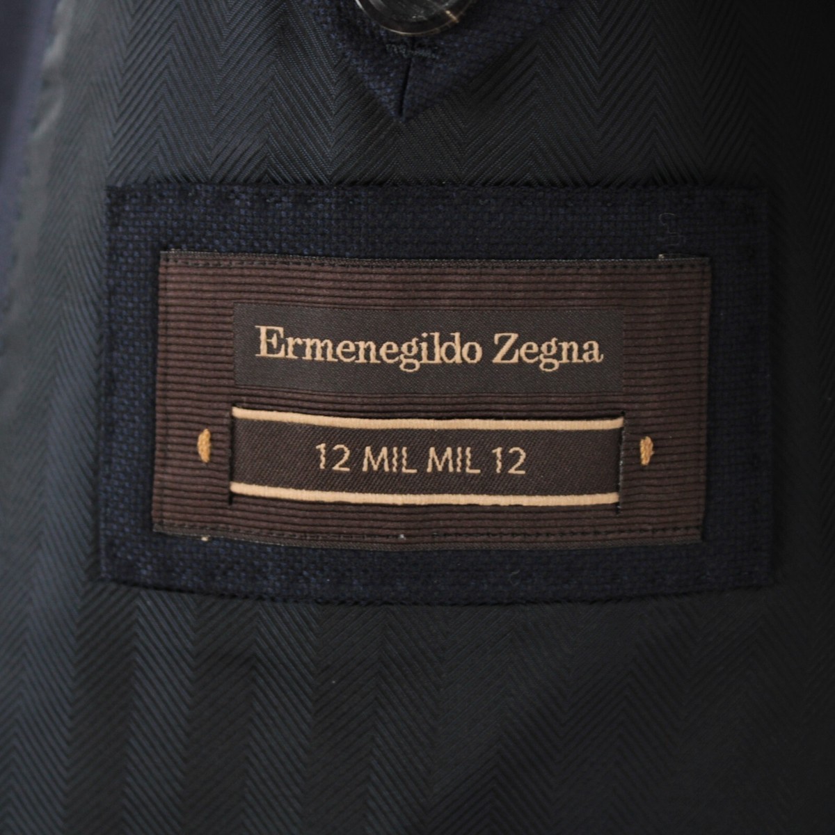 Ermenegildo Zegna 100% Wool 12 Mil Mil 12 Sport Coat Size