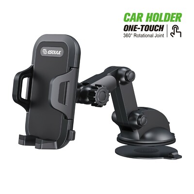 ESOULK UNIVERSAL HEAVY DUTY DASHBOARD & WIND SHIELD CAR MOUNT FOR SMARTPHONE 