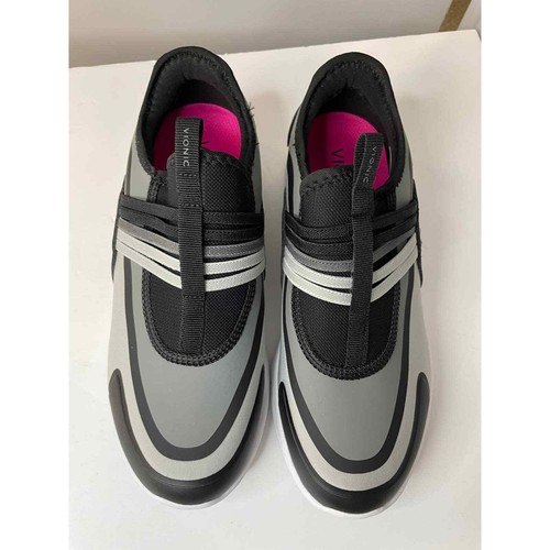 Vionic Vayda Slip On Sneaker Shoes Black Grey women's size 7 | eBay