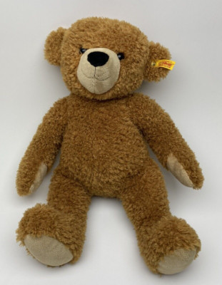Steiff 012617 Happy Teddy bear, light brown 16 inch ORIGINAL