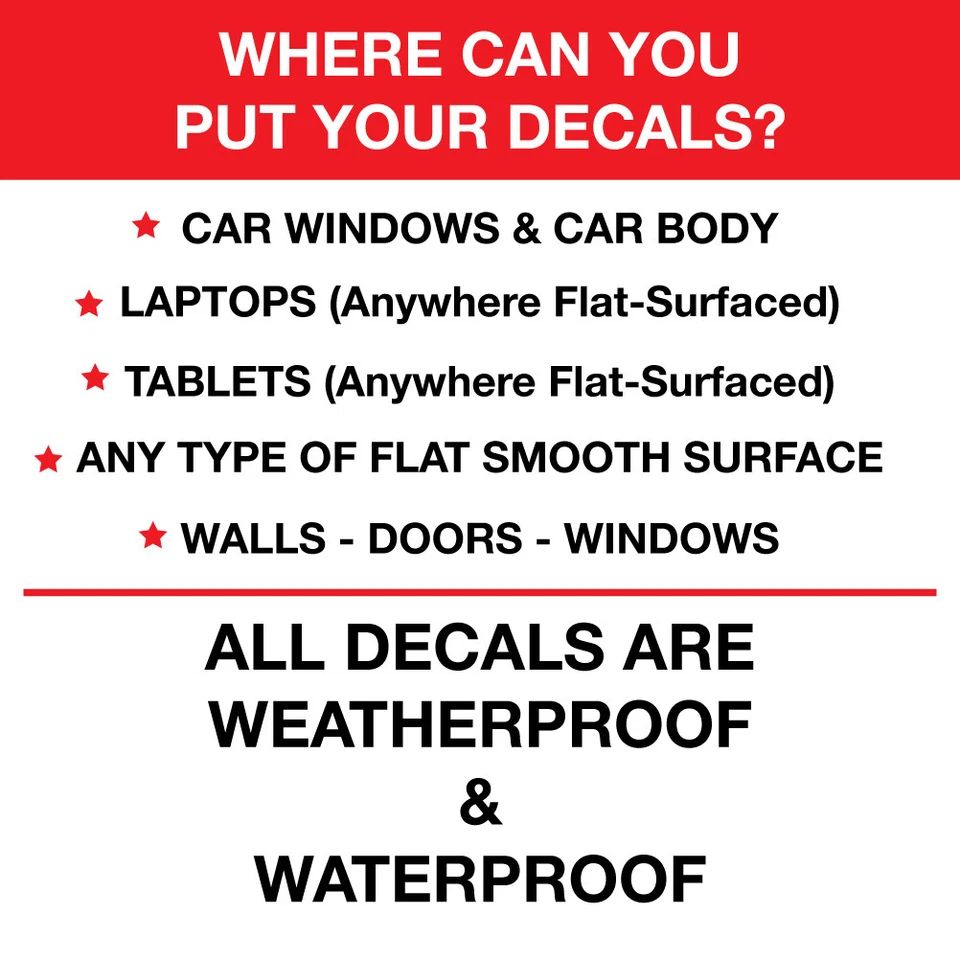 Calcomanía Advertencia PERSONALIZADA - Advertencia Vinilo Adhesivo Etiqueta Advertencia Personalizada Foto 3 de 4