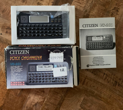 Citizen Voice Organizer VS-201 Needs Batteries