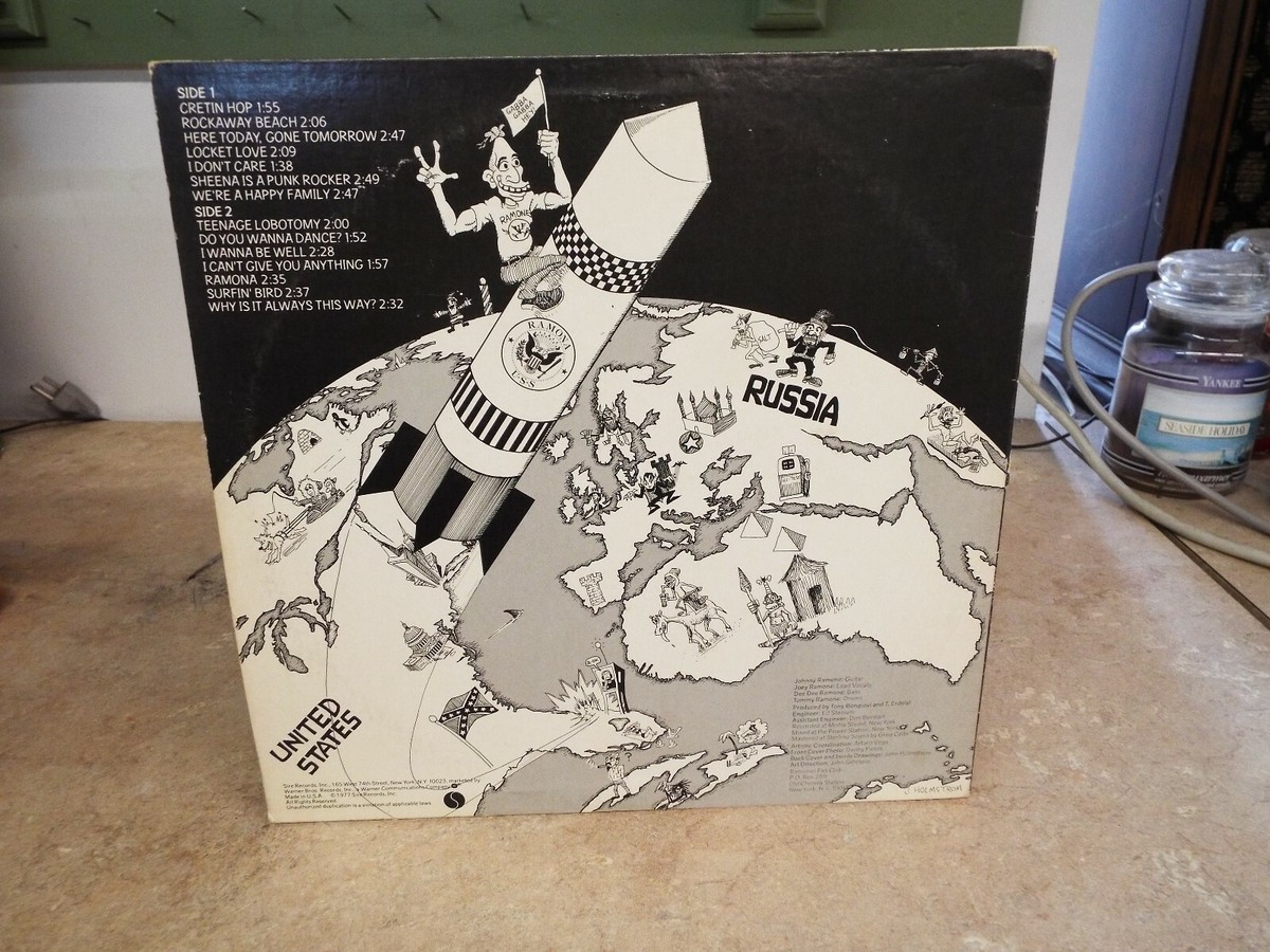 Ramones Rocket To Russia punk Sire LP VINYL ALBUM | eBay
