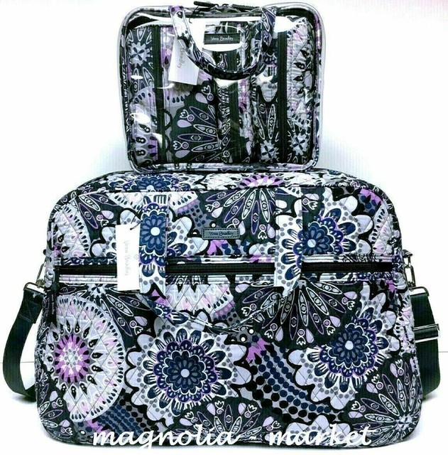 vera bradley mimosa medallion luggage