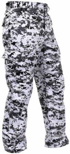 Rothco Military Camouflage BDU Army Fatigue Tactical Camo Pants (Choose Sizes) - Picture 8 of 14
