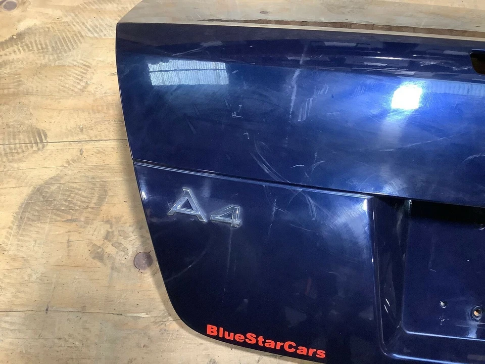 Audi A4 Quattro 2005 convertible tapa trasera maletero puerta levadiza con emblema OEM+ Foto 4 de 4
