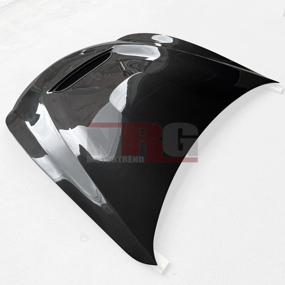 Para Infiniti G37 2008-2013 cupé 2 puertas 2014-15 Q60 GTS estilo capó de fibra de carbono Foto 2 de 4