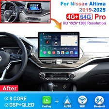 12.5'' 2K Screen 4 64G Carplay For Nissan Altima 2019-2025 Android Car Radio