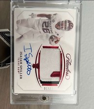 2022 Panini Flawless Isaiah Spiller Auto Patch #160/20 Texas A&M