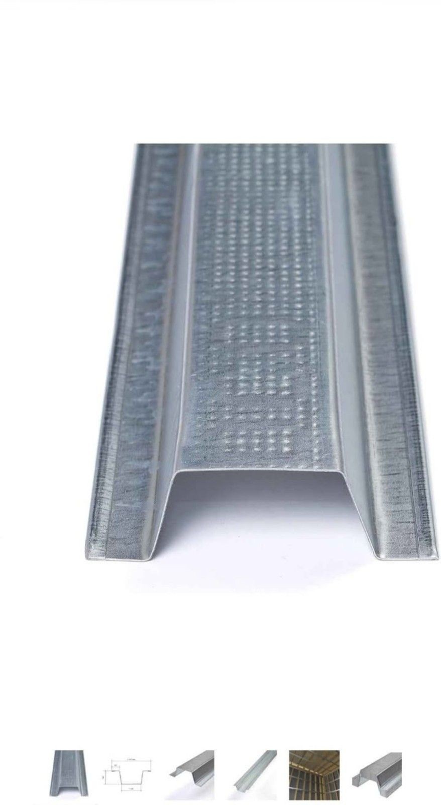 Trademark Soundproofing Resilient Metal Hat Channel - 8.6' long - Pack of 11