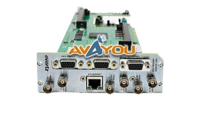 Evertz 7812UDX-AES8-HD+CF2G SD/HD Up/Down/Cross Converter +F +AES +LOGO +3RU