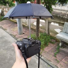 Phone Umbrella Sunshad Sun Protect Waterproof Easy to Carry Rainproof Gadget for