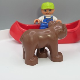 Duplo Legos Figures Animals Fishing Trip #5654 Replacement Pieces Retired