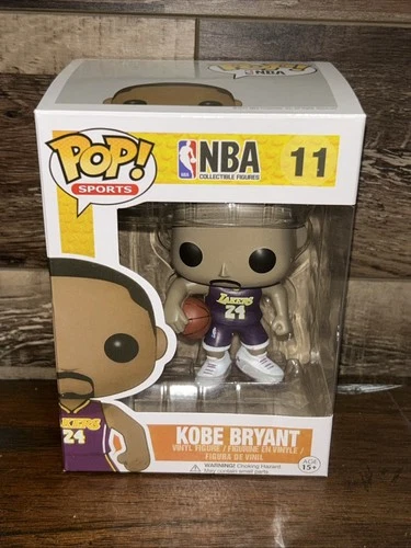 Funko Pop! 11 NBA Basketball Kobe Bryant Purple Jersey 24
