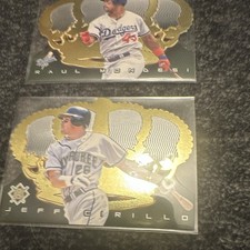 1999 Pacific Crown Royale MLB 2 Card Lot - Mondesi #74, Cirillo #77