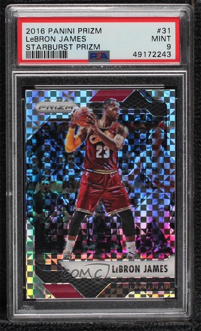 LeBron James Basketball 2016-17 Season Sports Trading Card Singles