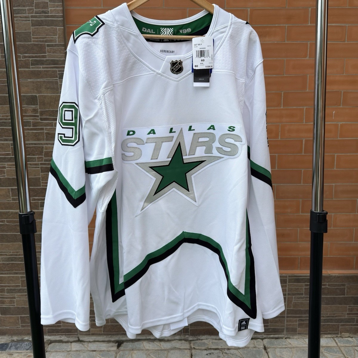 Authentic Adidas Dallas Stars Tyler Seguin #91 Reverse Retro Jersey  Size 60