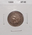1866 "Better Date" INDIAN HEAD CENT   - XF Condition
