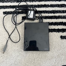 Lacie USB 2.0 8x Portable DVD RW LightScribe Easy CD/DVD Labeling Drive Design