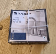 Glacier Bay Dorind 4 in. Centerset 2-Handle High-Arc Bathroom Faucet in Chrome