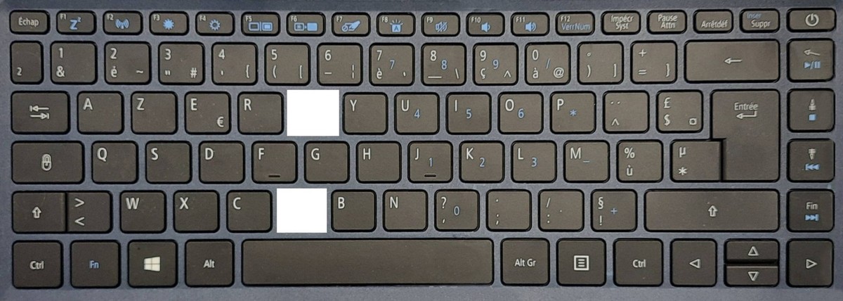 AC241 Key for keyboard Acer ENDURO Urban N3 | eBay