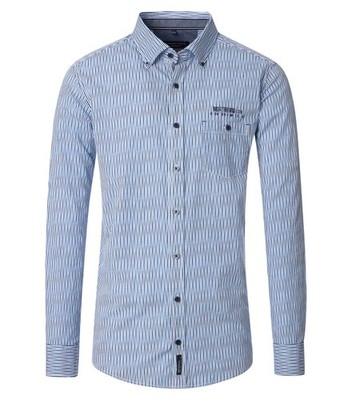 CASAMODA Geknöpftes Hemd Print Casual Fit