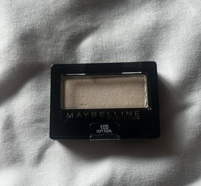 Maybelline New York Expert Wear Single Eyeshadow 10S Soft Pearl .08 oz