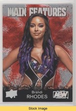 2021 AEW All Elite Wrestling Main Features Silver Eden Stiles #MF-15 READ ry5