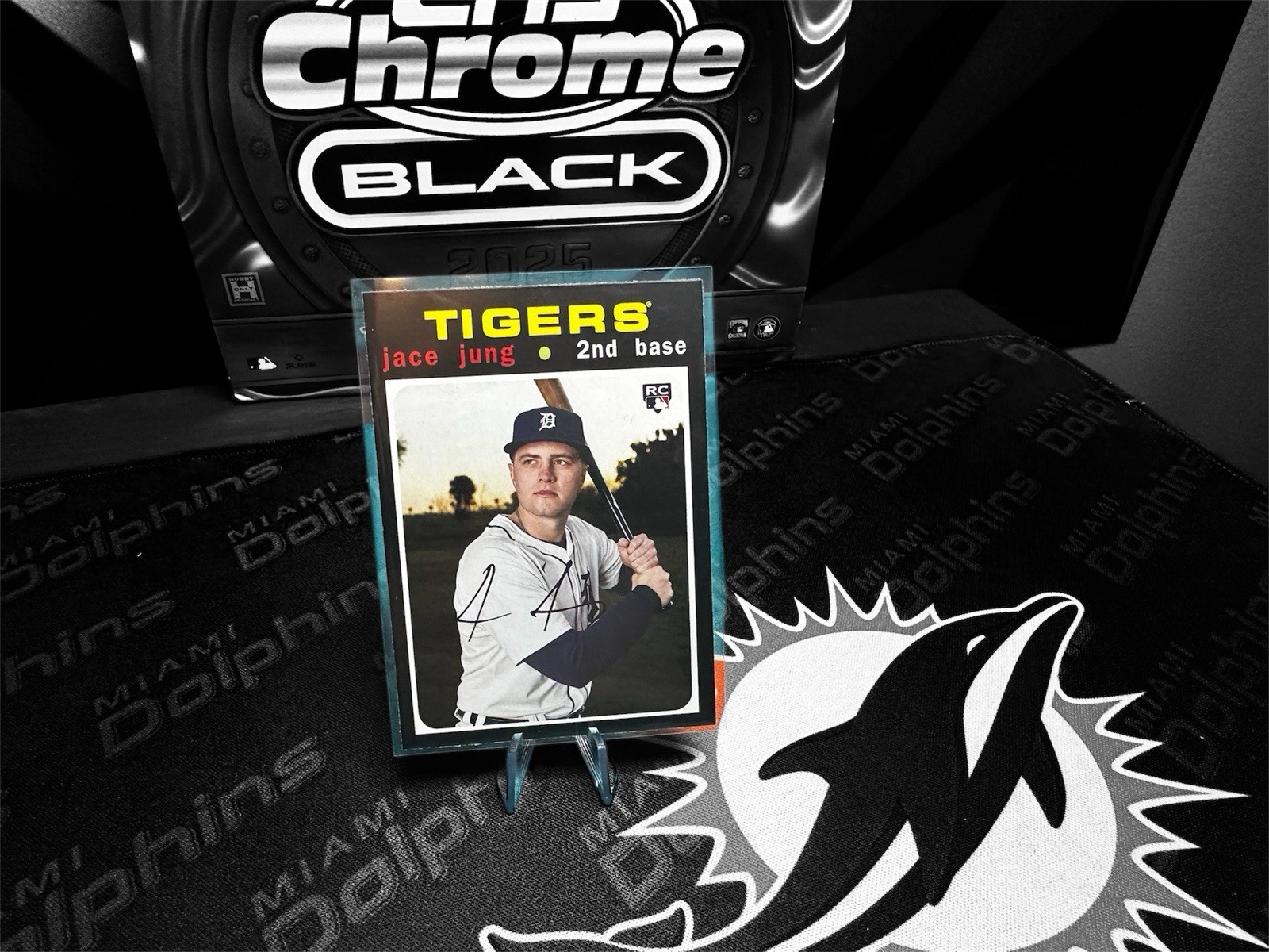 2025 Topps Heritage - Jace Jung #71 Black Border (RC)