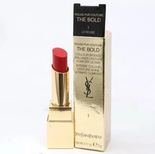 Yves Saint Laurent Rouge Pur Couture The Bold #1 Le Rouge Lipstick 3g Full Size