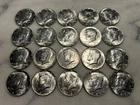 20 Kennedy 1967 Half Dollars 40% Silver Very Good Condition # 25
