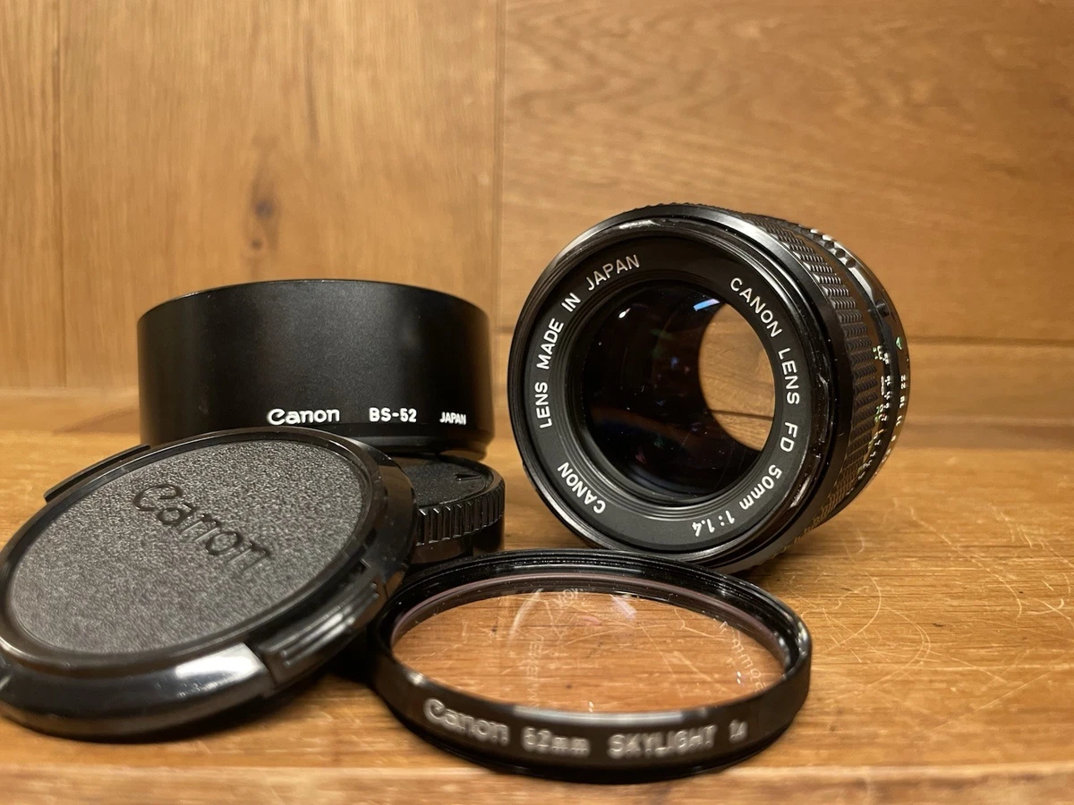 Preços baixos em Lentes de câmera Canon FD 50mm f/1.4 | eBay
