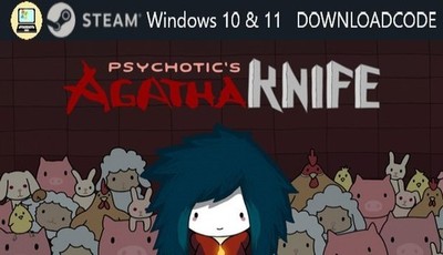NEU PC Computer Spiel Agatha Knife für Windows 10 11 STEAM Download Code Gamekey