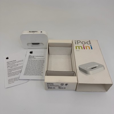 Open Box New Apple iPod Mini Dock White Model M9467G/A Never Used