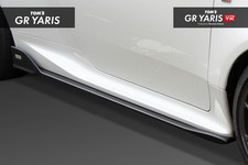 TOMS SIDE DIFFUSER FLAT BLACK FOR TOYOTA GR YARIS GXPA16 GXPA12 51082-TPA16-F