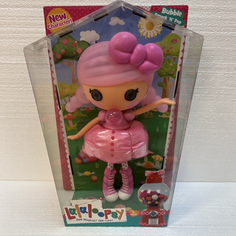 NEW Lalaloopsy BUBBLE SMACK N POP Full Size Doll SEALED 12” Gum