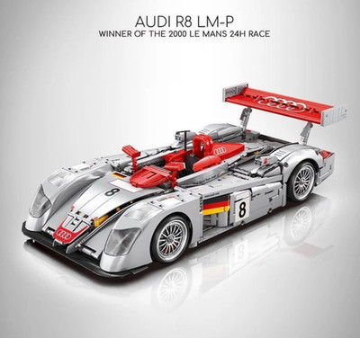 Xinyu Happy Build YC 23044 Audi R8 LeMans Technic Klemmbaustein Set 2426+ pcs