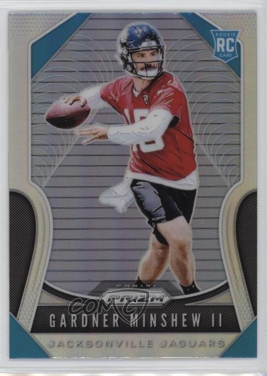 2019 Panini Prizm Rookies Silver Prizm Gardner Minshew II #322 2b6