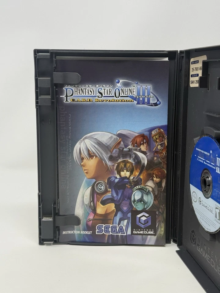Phantasy Star Online: Episodio III Revolución (sin arañazos) para Gamecube *GC* Foto 4 de 4