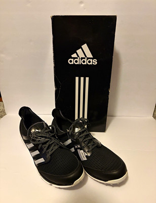 adidas Climacool Men's Golf Shoes Breathable Black/White Lace Up US 13 M
