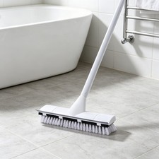 Long Handle Floor Scrub Deck Brush Push Broom Stiff Bristle Brush With queegee