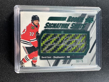 2023-24 Engrained David Gust RC Green Stick Auto /75 #RSS-GD