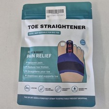 Toe Straightener Pain Relief Splint For Hammer Toe Crooked Adjustable Strap