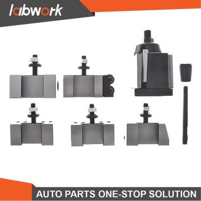 6-12''Quick Change Tool Post Holder Set  Piston Type 6Pcs For Lathe AXA 250-100