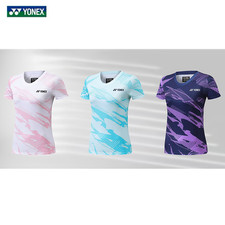 Yonex Game Shirt Training Tee Tournament Badminton Tennis Breathable Quick-Dry