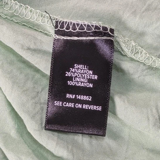 Maxi Falda Tórrida En Niveles Floral Cottagecore Boho Cintura Elástica Verde Para Mujer 2X Foto 3 de 4