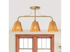 Parrot Uncle Boho Semi-Flush Mount Light Gold C5001 