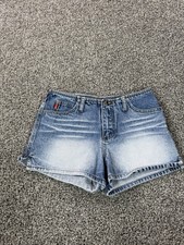 Vintage Y2K Mudd Denim Jean Shorts Women s Size 5 Blue