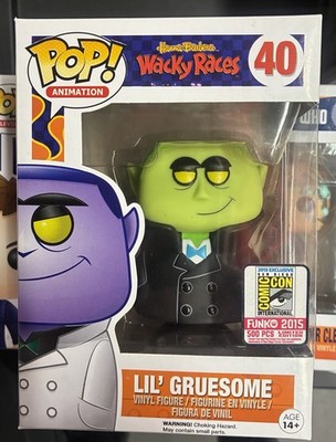 Funko Pop Wacky Races Lil' Gruesome #40 San Diego Comic Con 2015 Only 500 made!!